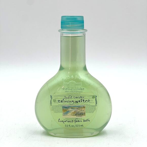 Bath & Body Works Joyful Garden Calming Waters Luxurious Foam Bath 7.5 floz New - Picture 1 of 5